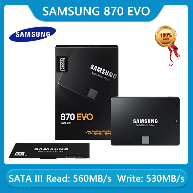 SAMSUNG SSD 870 PRO 64GB 250GB  1TB Internal Solid State Disk for Laptop ITO