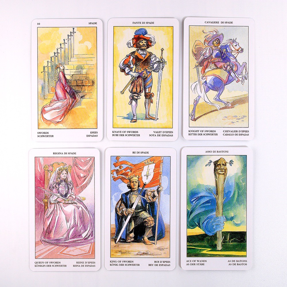 Bài Tarot Of The Renaissance Tặng Đá Thanhh Tẩy C215