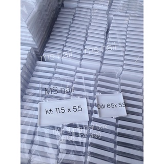 Hộp mifan, hộp đựng móng tay, full phụ kiện keo, dũa , cồn, keo silicon