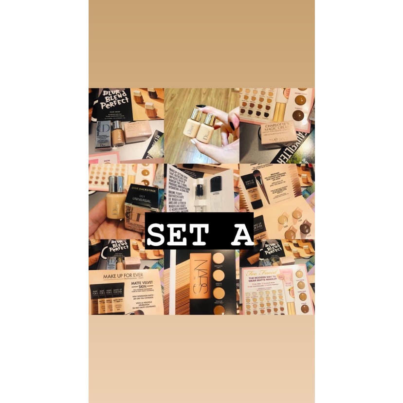 [ Quà Tặng Sephora ] - Set 11 món mini kem nền, kem dưỡng các loại