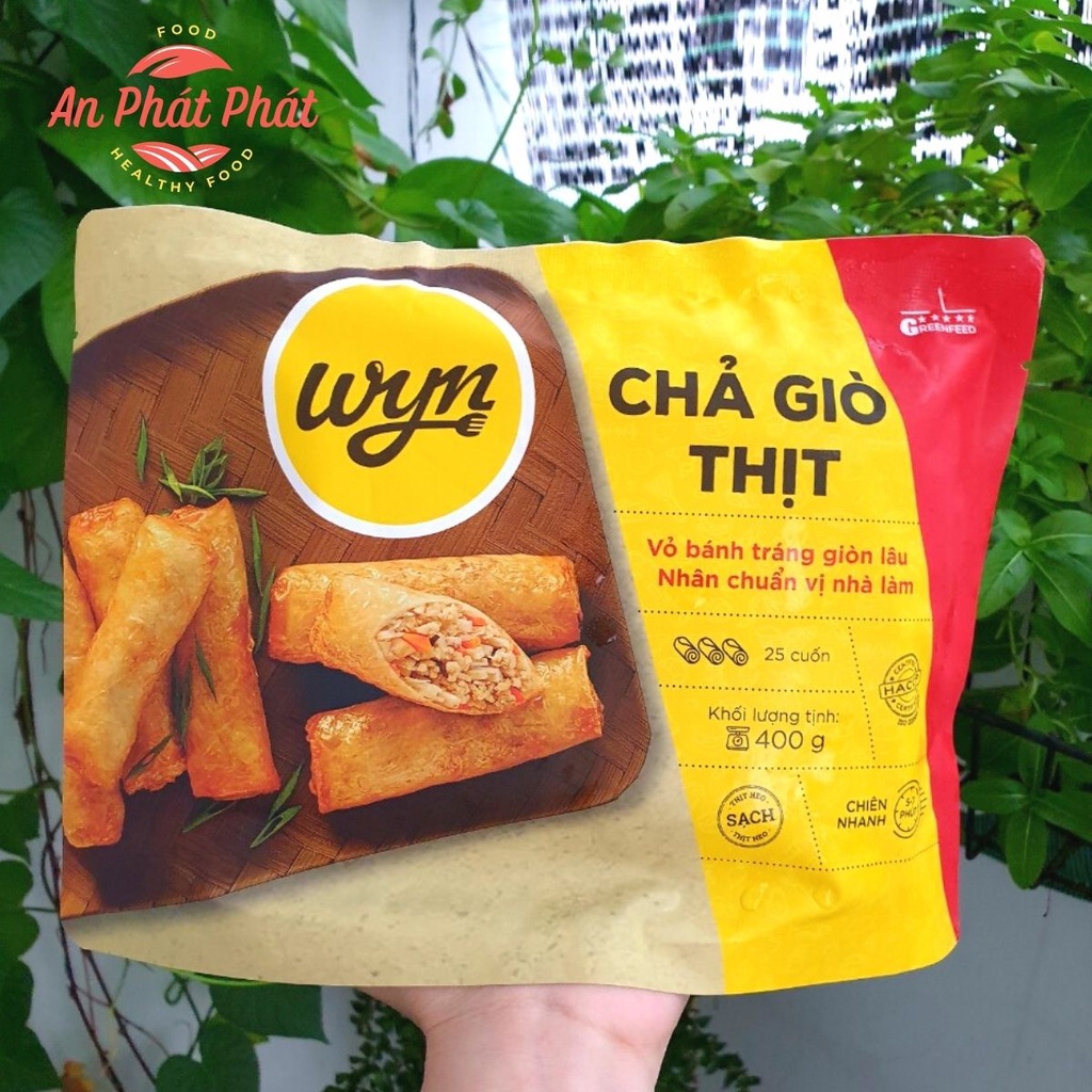 Chả Giò Thịt Wyn 400g - 25 cuốn - Ngon như nhà làm
