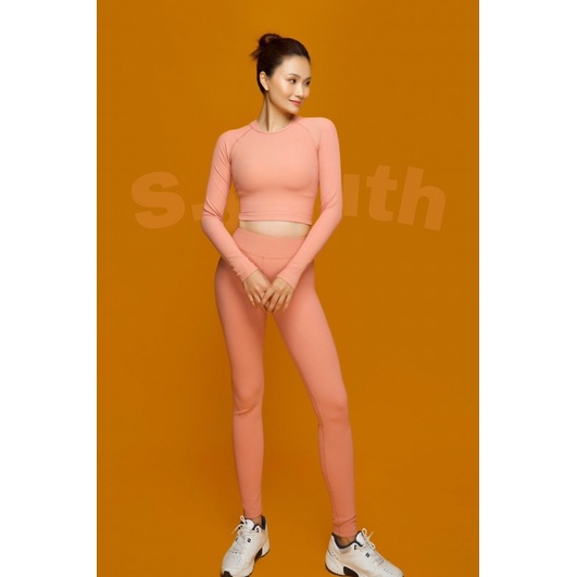 Set tập thể thao gym sport yoga S.Youth ( beige da)