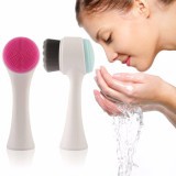 Cọ rửa mặt 2 đầu silicone