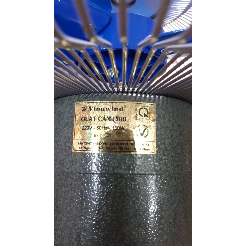 Quạt cây công nghiệp Vinawind QĐ-500 -Điện Cơ Thống Nhất Sải cánh 50cm, công suất 150W