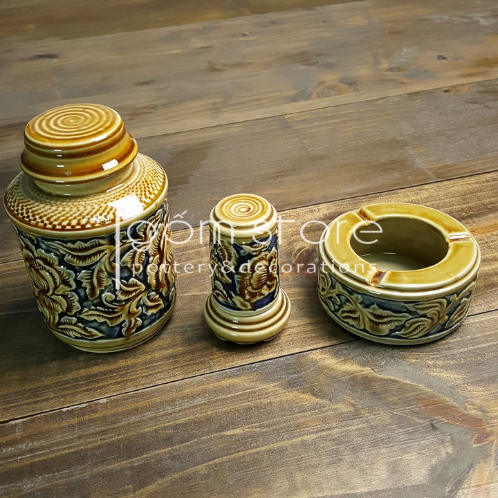 Phụ kiện ấm trà khắc tay (Theo dòng ấm chén khắc tay)