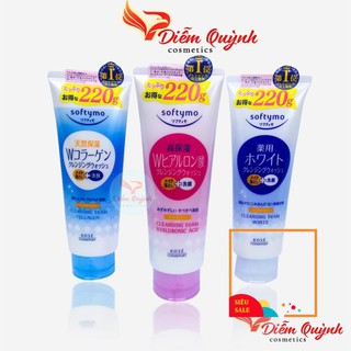 Sữa rửa mặt Kose Softymo Nhật Bản 220g