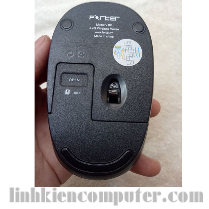 Chuột ko dây Forter V181 giá rẻ, dùng cho laptop/pc