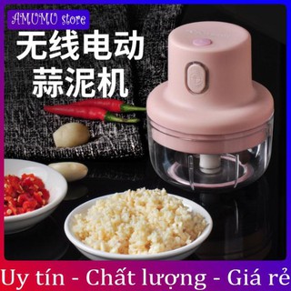 Máy xay tỏi ớt đa năng bằng điện ( tích điện )