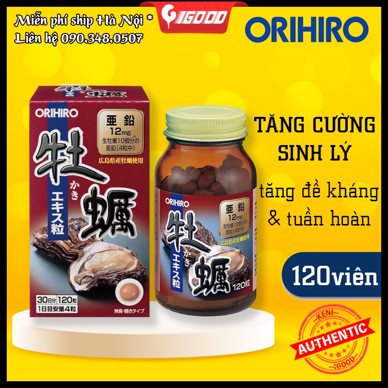 Tinh Chất Hàu Tươi Orihiro Oyster Extract Nhật Bản