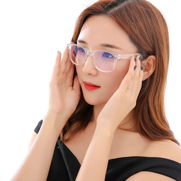 Kính Cận Gọng Đen /kính cận có độ- 1.0 ~ - 6.0 kính chống ánh sáng xanh  nhựa dẻo  thời trang nữ