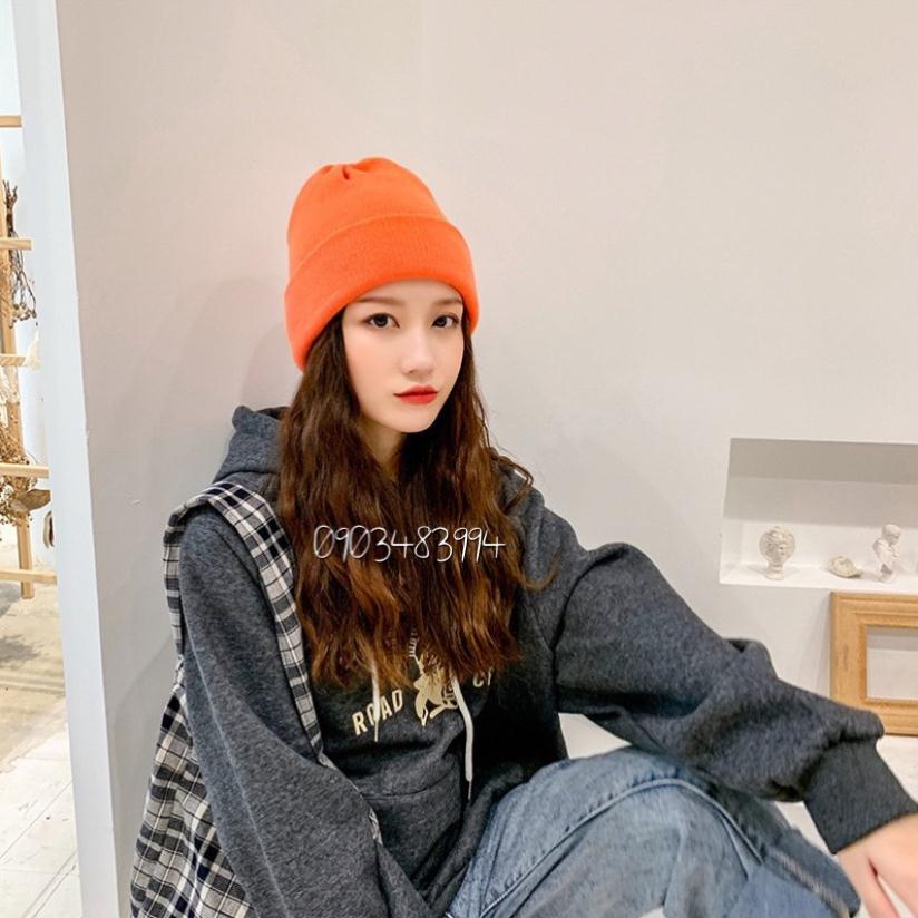Mũ Len Beanie Nam Nữ Nhiều Màu