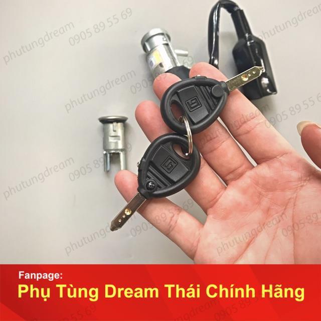 Bộ ổ khoá 6 cạnh dành cho xe dream