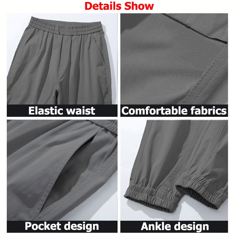 Quần dài ống rộng phong cách Hàn Quốc thời trang năng động cho nam