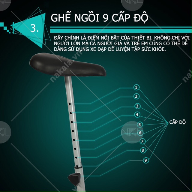 Xe Đạp Tập Thể Dục Trong Nhà iBike-2020- CHÍNH HÃNG