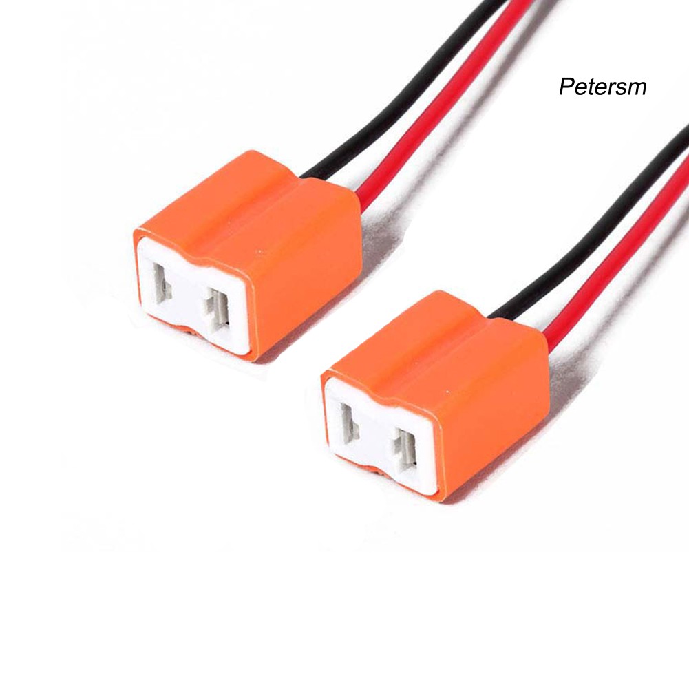 Set 2 Ổ Cắm Đèn Pha H7 Chuyên Dụng Cho Xe Hơi