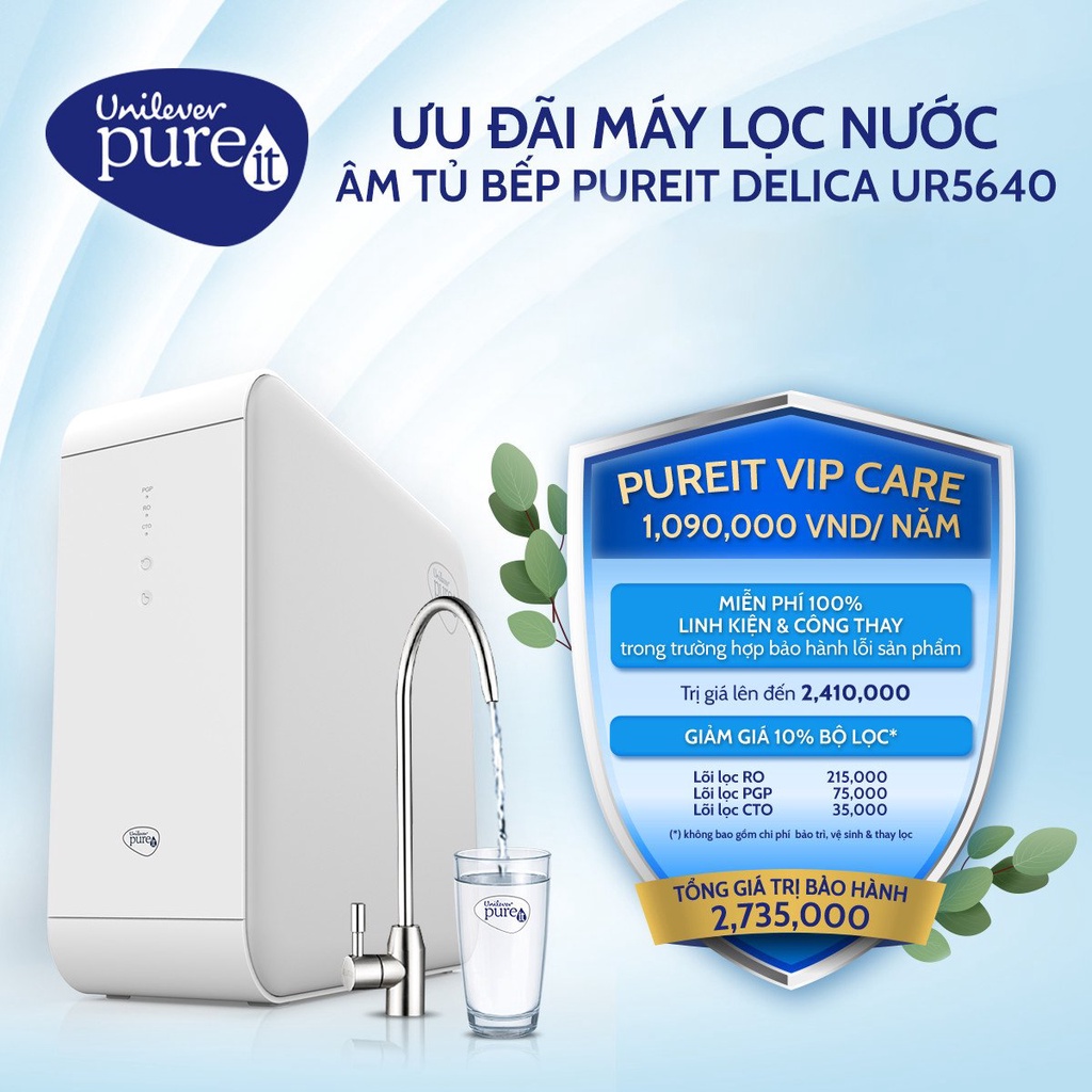 Máy lọc nước Unilever Pureit - Pureit Delica 5640