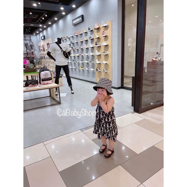 Váy đầm kèm nón DI cho bé gái