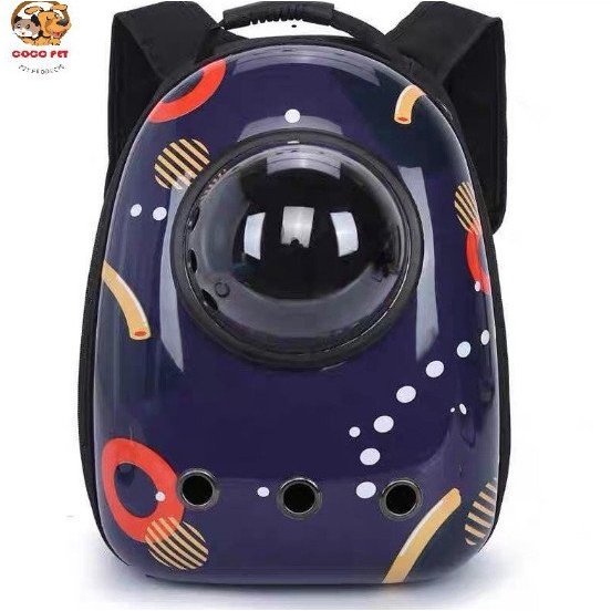 Balo Phi Hành Gia Cho Thú Cưng ♥️ Freeship ♥️ Balo vận chuyển chó mèo trong suốt hàng đẹp