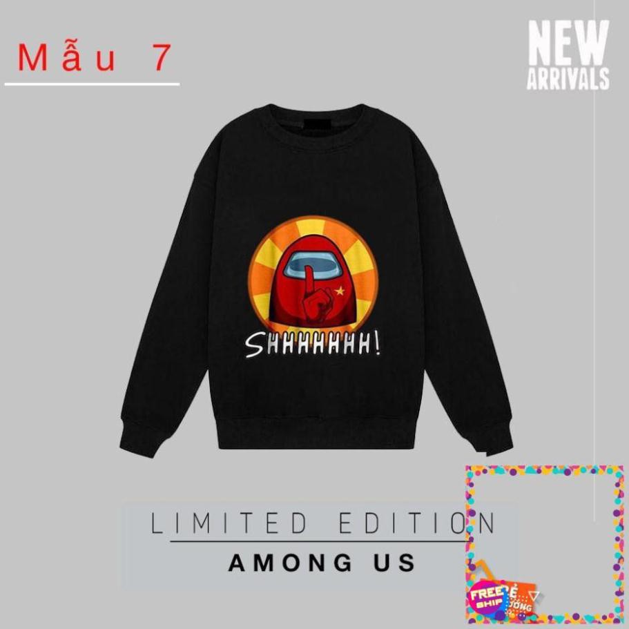 [SUPER] [SALE] ÁO SWEATER GAME AMONG US - Áo Among Us mùa đông 2020 - Áo Game Hot 2020