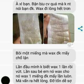 Wax lông honey