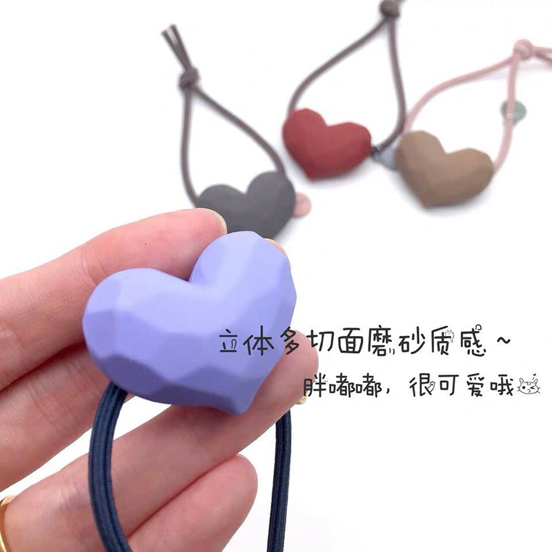Dây cột tóc ART Trái tim nhỏ bé XINH XINH
