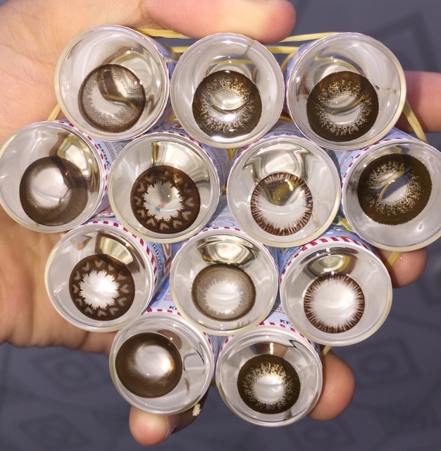 Lens mắt màu choco