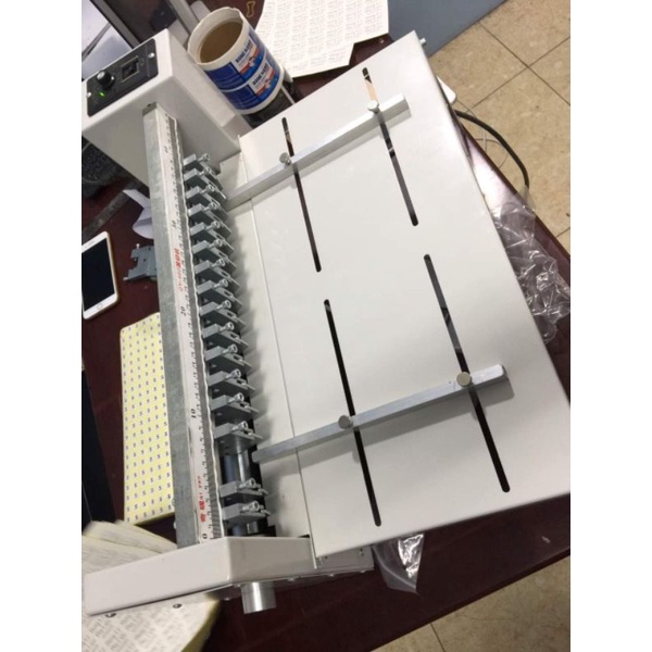 Máy bế demi rọc demi tem nhãn dán decal khổ 46cm