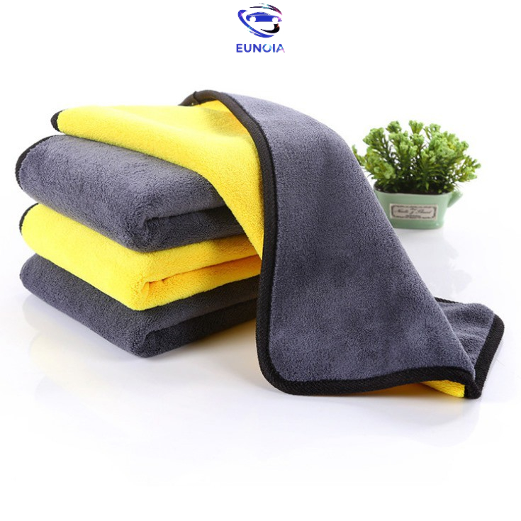 5 khăn lau xe  rửa xe siêu thấm siêu mịn