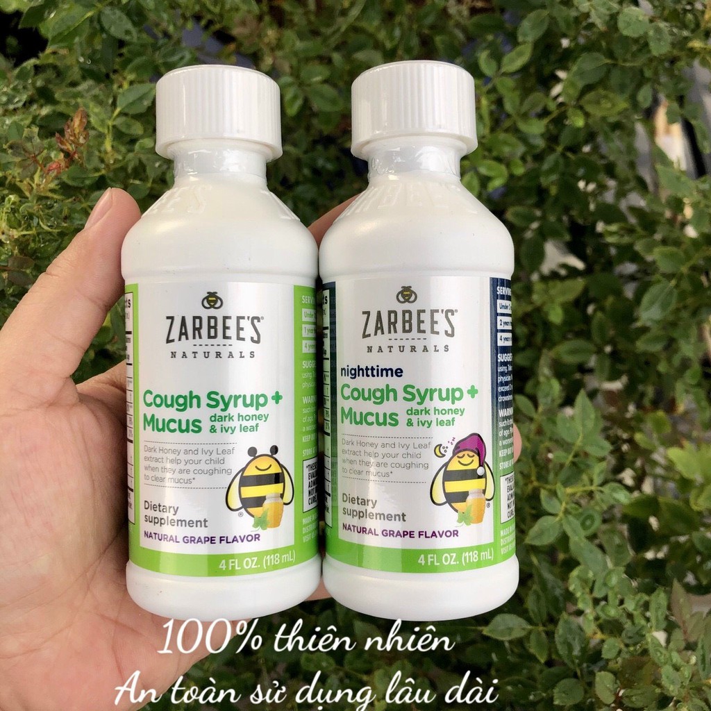 ❤️ Siro Zarbee’s Cough Syrup Day & Night (1 Ngày+1 Đêm) Mỹ, Hương Nho thơm ngọt [Date 6/2022] | BigBuy360 - bigbuy360.vn