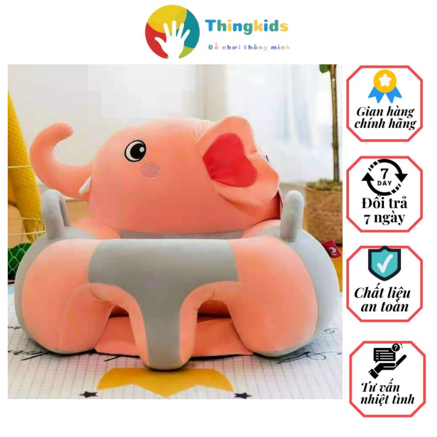 Ghế nhồi bông tập ngồi kiểu dáng đáng yêu cho bé - Thingkids