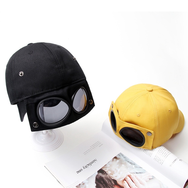 Mũ Nón nam nữ HANDMADE phối kính độc lạ cực cá tính