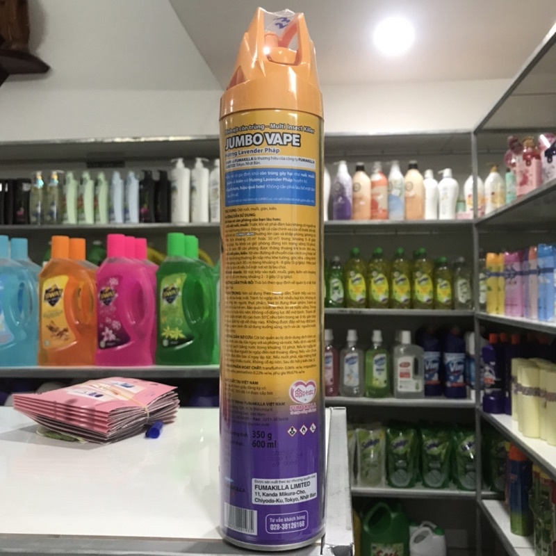 Bình xịt côn trùng Jumbo Vape SUPER 600m