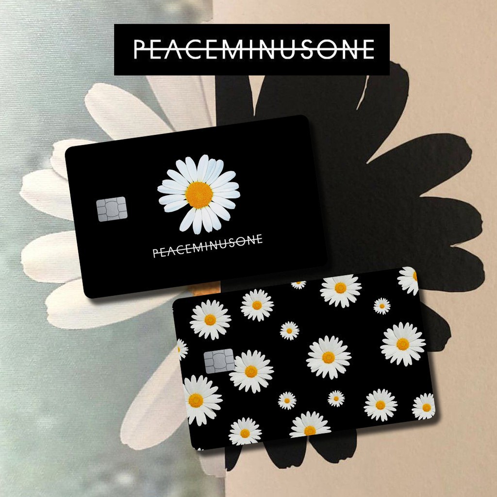Miếng dán, skin, sticker thẻ ATM, ngân hàng, thẻ xe, thẻ chung cư ( PAECE ) | TUTA CARDS