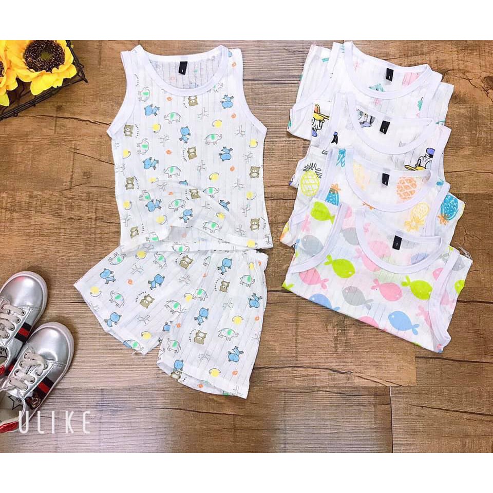 Bộ ba lỗ cotton giấy size lớn