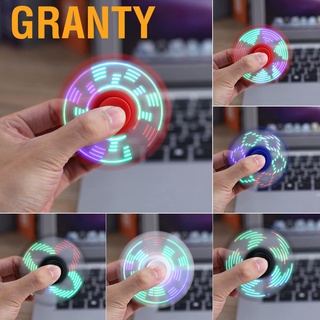 Edc Spinner 1Pc Đèn LED Mới 18 Họa Tiết Đầu Ngón Tay Flash