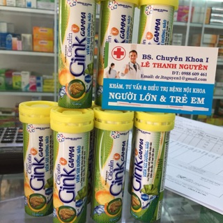 ✅(hàng cao cấp)Viên sủi dưỡng não GINK gamma-giảm chóng mặt,tăng trí nhớ
