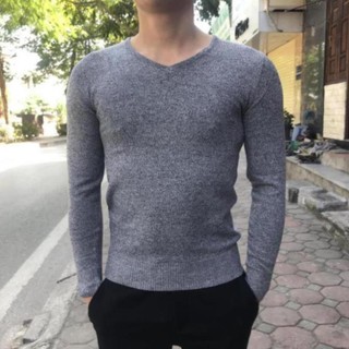 [HOT 2020]Áo len nam cổ tim sợi pha cotton - xuongaolen.com