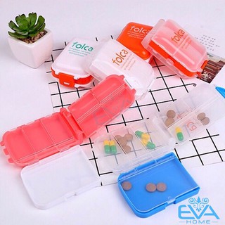 Hộp Đựng Thuốc Uống Cá Nhận 3 Tầng Folca