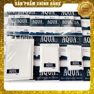Túi đựng giấy vẽ màu nước nabii aqua fat
