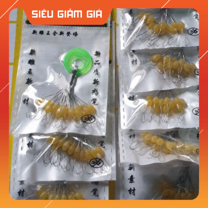 [Combo] [Combo] Hạt chặn phao nhiều hạt 6H , cần câu cá [Giá rẻ] [Giá rẻ]