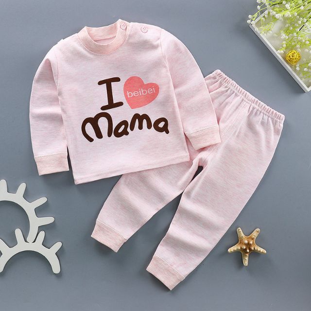 Freeship 99k TQ_Bộ xuất nhật loại 1 về 2 mẫu bé gái: mẫu i ❤ mama,và mẫu thỏ ăn dưa