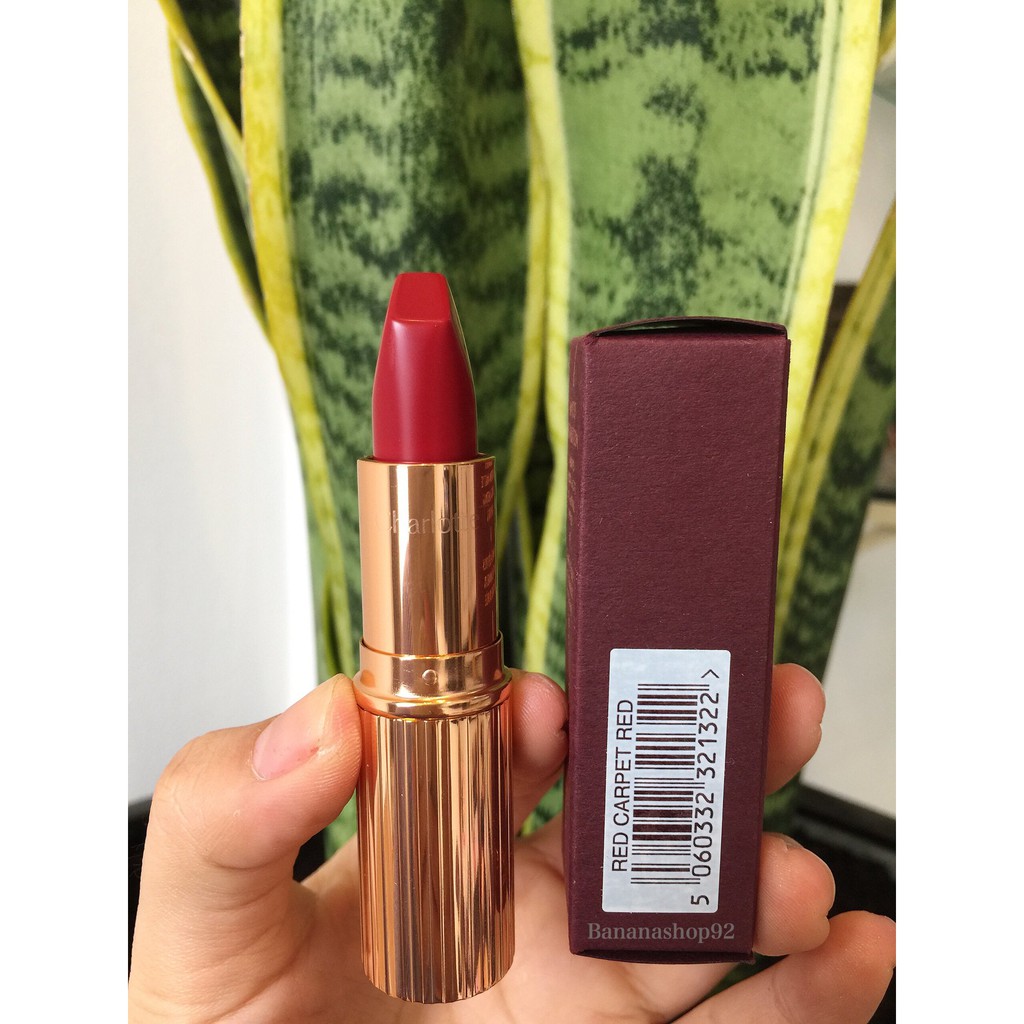 Son Charlotte Tilbury Red Carpet Red  Đỏ Ruby