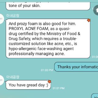 Sữa rửa mặt Lab proxy manyo cho da mụn