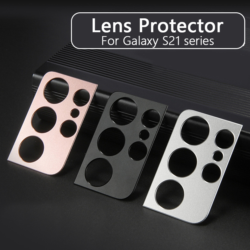Vỏ bảo vệ camera kim loại cho điện thoại Cho Samsung Galaxy S21 Ultra S21 Plus