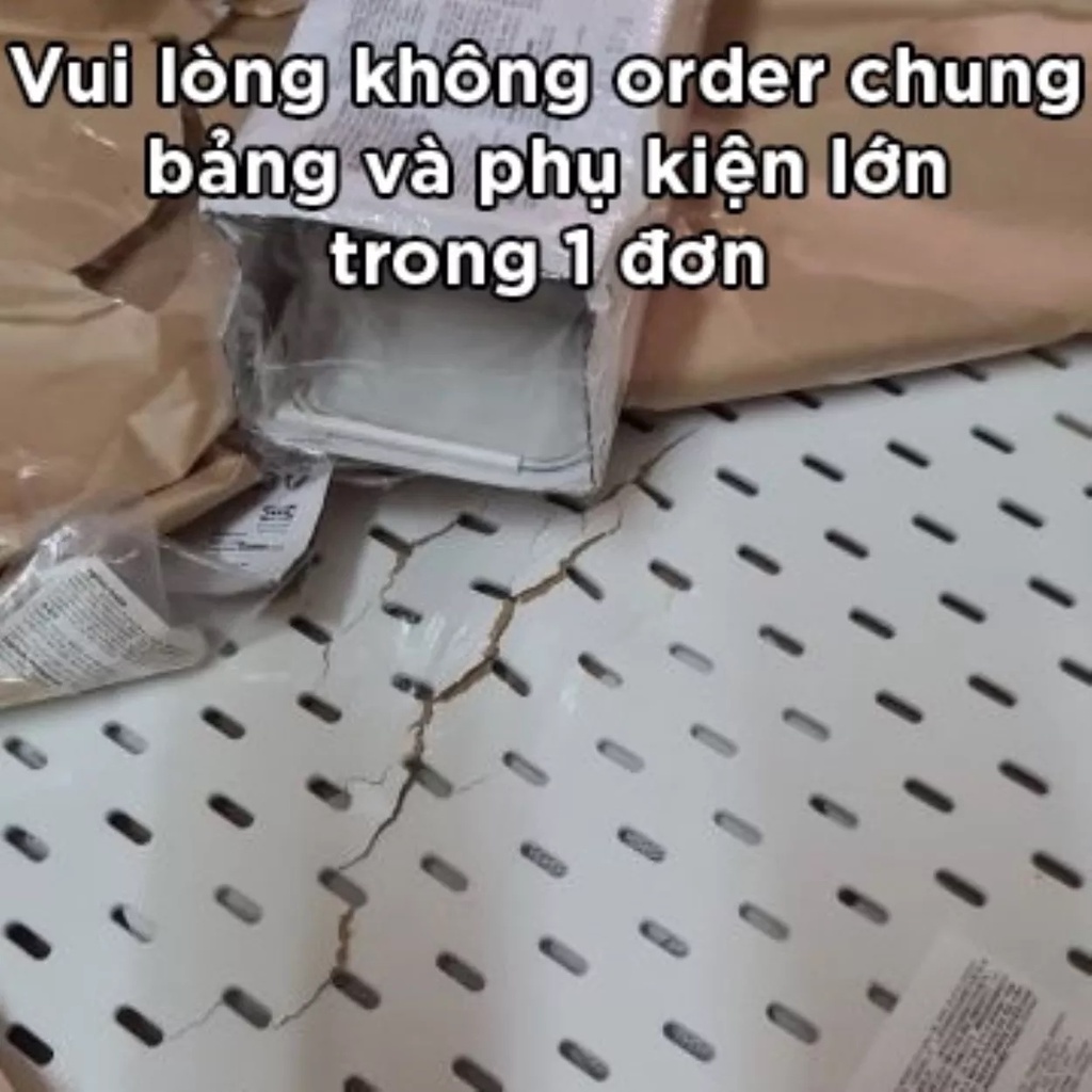 Bảng Lỗ Treo Tường Pegboard Trang Trí Chính Hãng IKEA SKADIS
