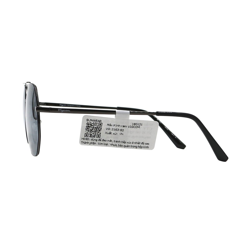 (Hàng chính hãng) Kính mát nam nữ Vigcom VG2163 màu sắc thời trang