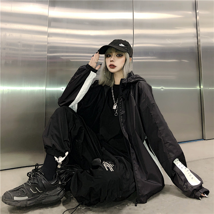 Adidas Male And Female Windbreaker Casual Tools Korean Version Of Couple Jacket Hong Kong Style | BigBuy360 - bigbuy360.vn