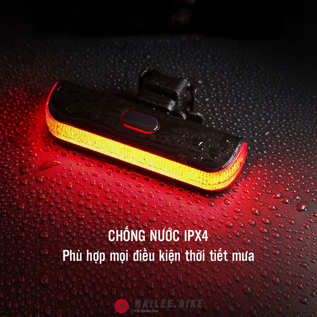 Đèn Led Hậu Xe Đạp Siêu Sáng Sạc Điện Usb Chống Nước Nhiều Chế Độ Sáng Đèn Đuôi Xe Đạp Với Phiên Bản Có Remote Cao Cấp