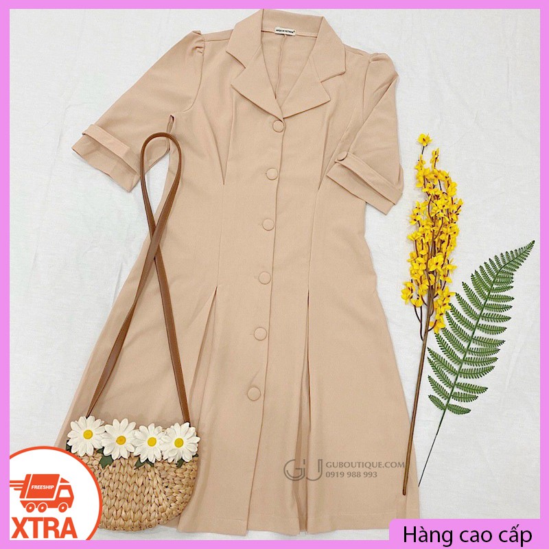Đầm suông cổ vest GU.Boutique | BigBuy360 - bigbuy360.vn