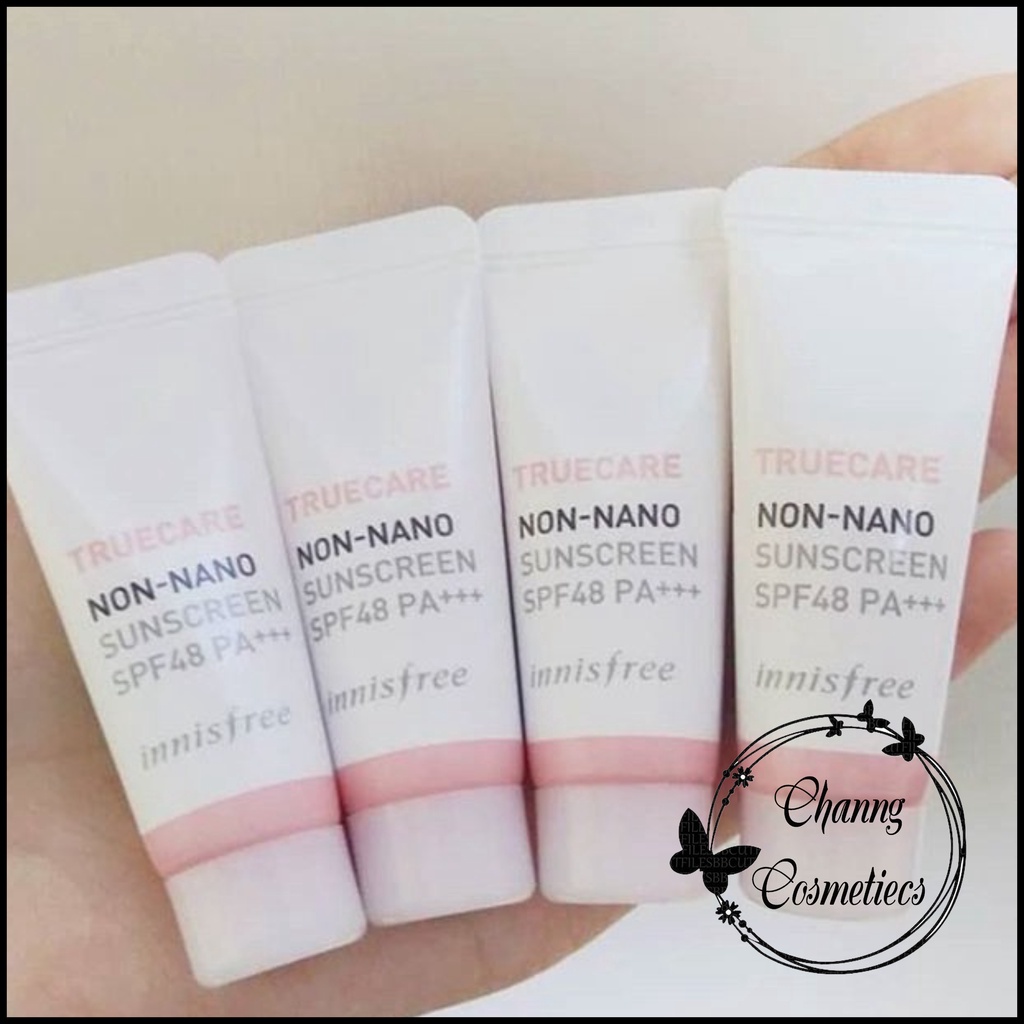 (Mini) Kem Chống 1 Nắng VẬT LÝ Innisfree Truecare Non-Nano Súncreen 10ml